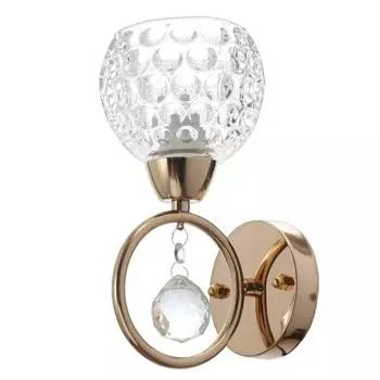 Бра «Ирма», золото, 1 лампа, 40W, E14, размер: 13х10х20 см