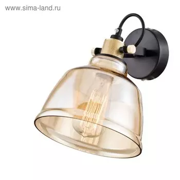 Бра Irving 1x40W E27 чёрный 20x25x27см