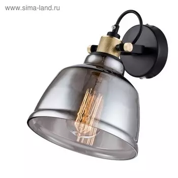 Бра Maytoni T163-01-C, 1хE27, 40Вт, 25х20х27 см, цвет чёрный