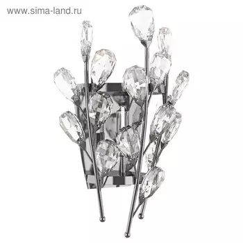 Бра ISABELLE 1х40Вт G9, хром 9x15x28 см