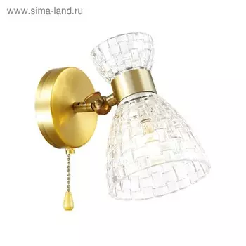 Бра JACKIE 1x40Вт E14 бронза