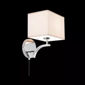 Бра «Эдисон», 1x75Вт E27, хром 14x16x23 см