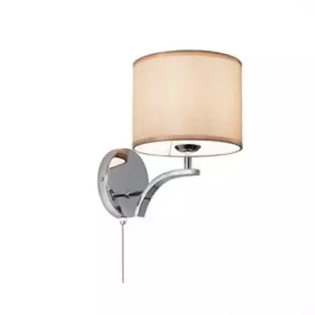 Бра «Эдисон», 1x75Вт E27, хром 14x16x23 см