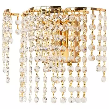 Бра ЭкономСвет с хрусталем, размер 25x15,5x22 см, E14