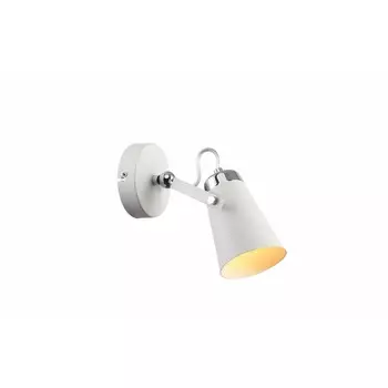 Бра «Эверетт», 40Вт, Е14, цвет белый, хром