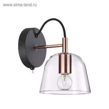 Бра Joseph, 60Вт E14, цвет черный