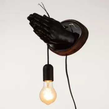 Бра Юлия 1х40Вт Е27 черный/золото