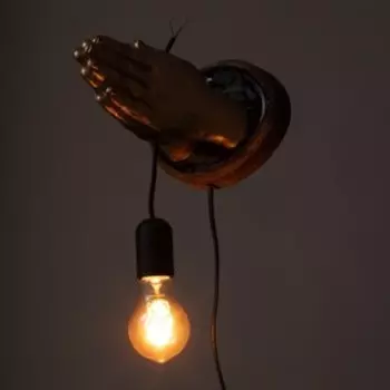 Бра Юлия 1х40Вт Е27 золото/черный