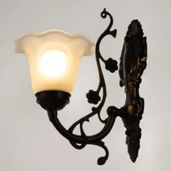 Бра "Кастиллио" 1хЕ27 60Вт черный 14х20х30см