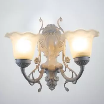 Бра "Кастиллио" 2хЕ27 60Вт белый 30х20х35см