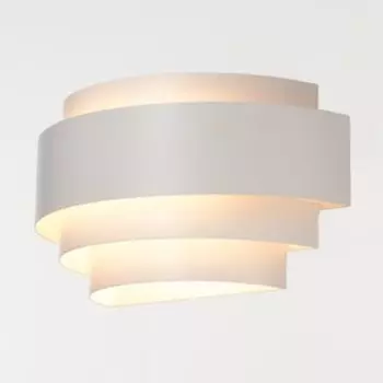 Бра "Каури" 1хЕ27 12Вт белый 25х13,8х10,5 см