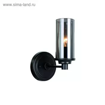 Бра Kiara, 1x40Вт E14, цвет чёрный