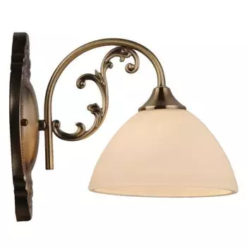 Бра KL.3037-1-W AB, 1x60Вт E27, цвет бронза