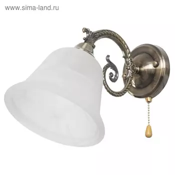 Бра ЭкономСвет «Классик», 1 лампа, 60W, E27, 30х16х20 см