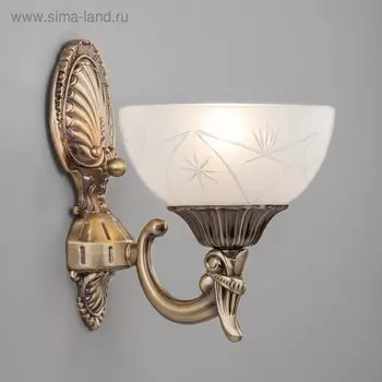 Бра Kleo 1x60Вт E27 бронза