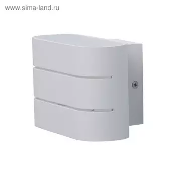 Бра "Котбус" 2x3W LED белый 17x10x9см