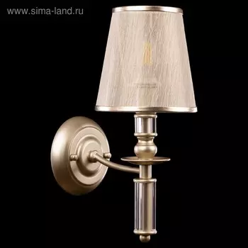 Бра Ksenia, 40Вт E14, цвет золото