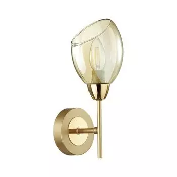Бра LACIE, 1x40Вт E14, цвет золото, золото, IP20