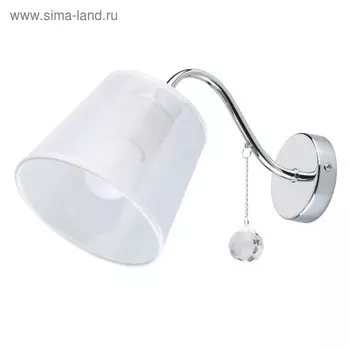 Бра «Лацио», 60Вт E27, цвет хром