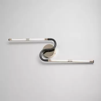 Бра "Лаен" LED 12Вт 4000К черный 65х18х5 см