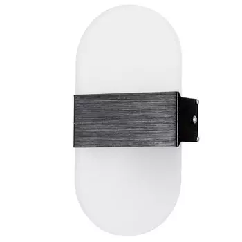 Бра Лайн LED 12Вт 6000К черный 11х21 см