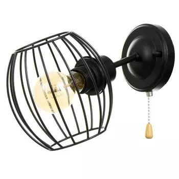 Бра "Лайт" 1х60Вт Е27 черный