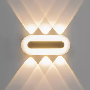 Бра "Лана" LED 12Вт 3000К черный 20х4,5х8см