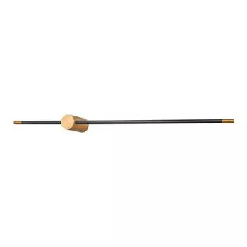 Бра Laser, 20Вт LED, 3000K, 1200lm, цвет чёрный, золото