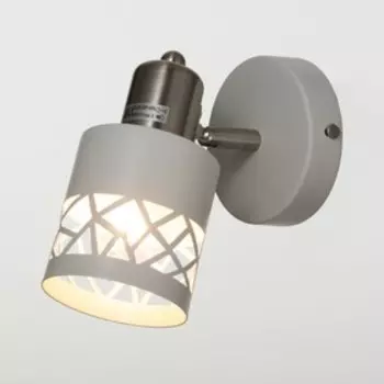 Бра "Ласни" Е14 40Вт бело-хромовый 18х10х15 см