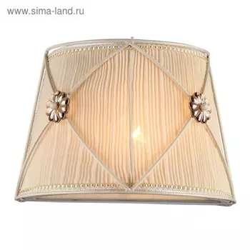 Бра Maytoni ARM369-01-G, 1хE14, 40Вт, 14х28х19 см, цвет белый