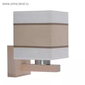 Бра Lea 1x60Вт E27 светлое дерево