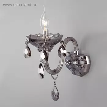 Бра Lecce, 60Вт E14, цвет хром