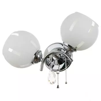 Бра "Лема" 2х40Вт Е27 хром