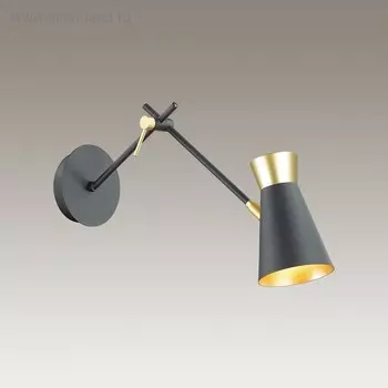 Бра LIAM 1x40Вт E14 чёрный