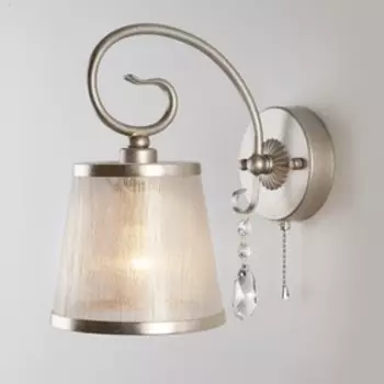 Бра Liona 1x40Вт E14 серебро