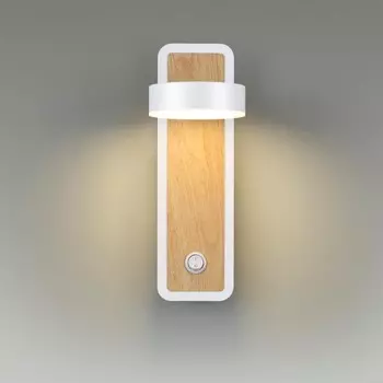 Бра Lumion. Leland, 5Вт, Led, цвет белый, под дерево