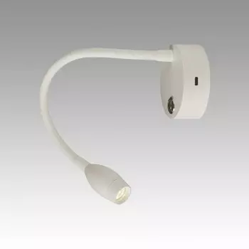 Бра Lumion. Yuto, 3Вт, Led, 200х220х80 мм, цвет белый