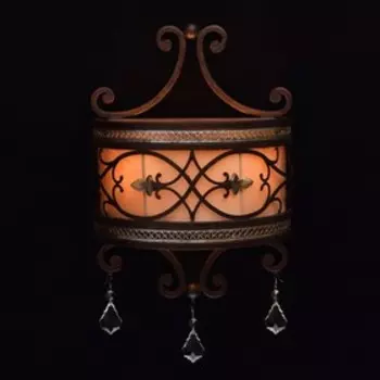 Бра "Магдалина" 2x60W E14 металлический 47x30x15см