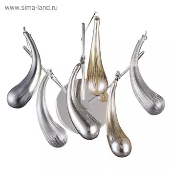 Бра MANICA 3х20Вт G4 хром 23x34x31 см