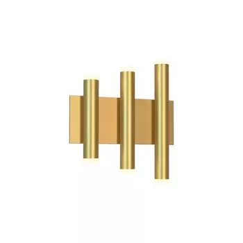 Бра Mantra Cala, LED, 36Вт, 2520Лм, 3000К, 280х66х300 мм, цвет золотой