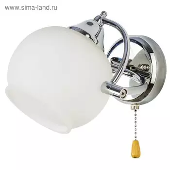 Бра ЭкономСвет «Марау» 1x60Вт E27 хром 20х22х18 см