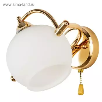 Бра "Марау" 1x60Вт E27 золото 20х18х22 см