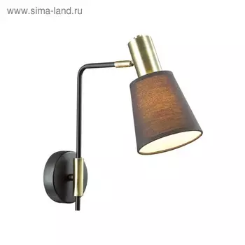 Бра MARCUS 1x60Вт E14 бронза