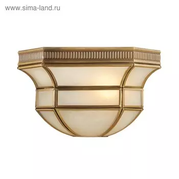 Бра "Маркиз" 1x40W E27 латунь 23x14x12см