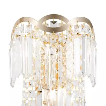 Бра Maytoni DIA201WL-02G, 2хE14, 40Вт, 10,3х22,3х30,5 см, цвет золото