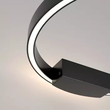 Бра Maytoni MOD058WL-L25BK, LED, 23Вт, 40х40х40 см, 600Лм, цвет чёрный