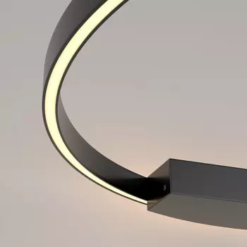 Бра Maytoni MOD058WL-L50B3K, 1хLED, 51Вт, 80х80х80 см, 2400Лм, цвет чёрный