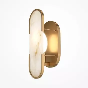 Бра Maytoni MOD099WL-01G3, 1хE14, 40Вт, 9,9х9,6х30,5 см, цвет золото