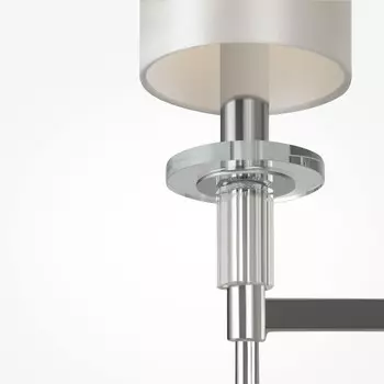 Бра Maytoni MOD148WL-02CH, 2хE14, 40Вт, 18х33,5х48,5 см, цвет хром