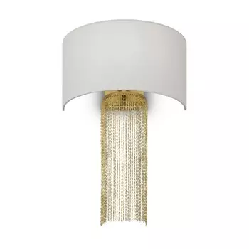 Бра Maytoni MOD151WL-01G, 1хE14, 40Вт, 16х32х47,5 см, цвет золото